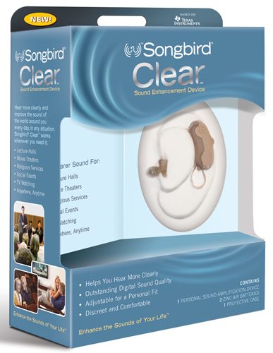 SongbirdClear Packaging