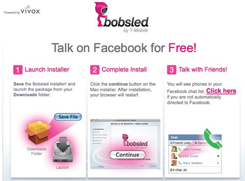 bobsled by tmobile for facebook