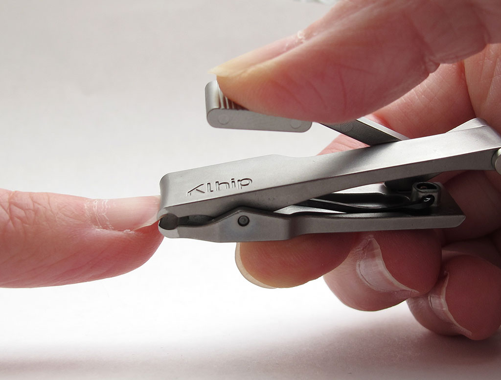 Klhip: Award Winning Grooming Products - Reverse Engineered Nail clipper.
