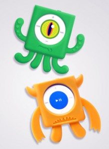 Mix Monsters Covers for iPod Shuffle - The Gadgeteer