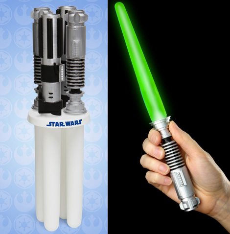 star wars popsicle lightsabers