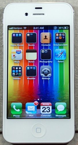 Verizon white iphone 4 6