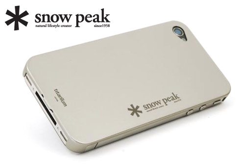 snowpeak iphoneTiCover