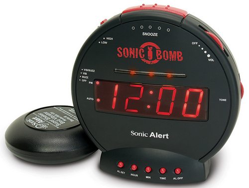 sonic boom alarm clock