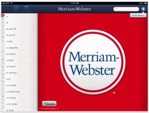 websters dictionary app