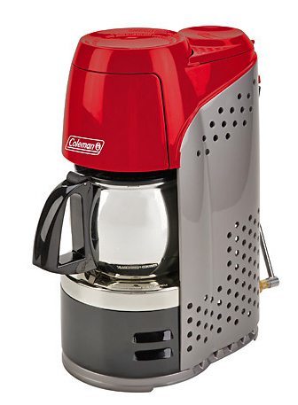 Coleman 10-Cup Portable Propane Coffee Maker with Stainless Steel Carafe -  The Gadgeteer