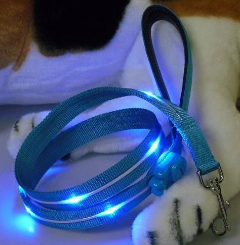 nightsafe flashing dog leash