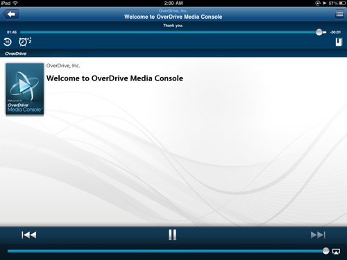 overdrive media console 11