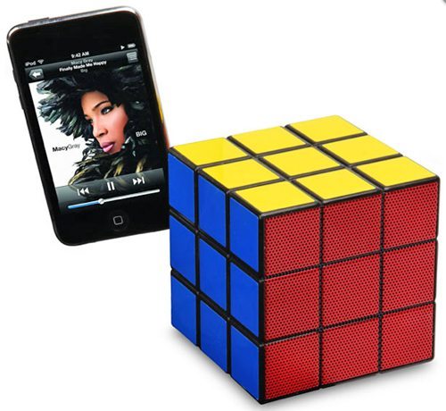 rubics cube speaker