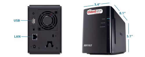 Front Image cloudstor specs