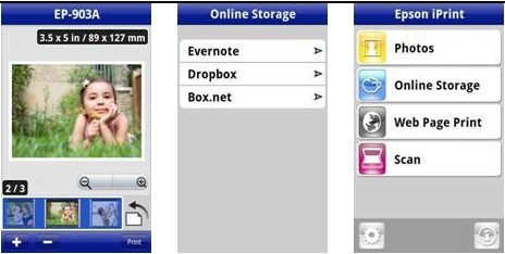 Epson iPrint App for Android - The Gadgeteer