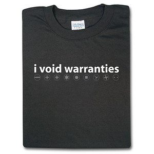 i void warranties