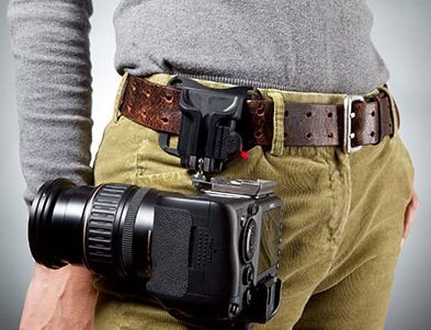 black widow camera holster