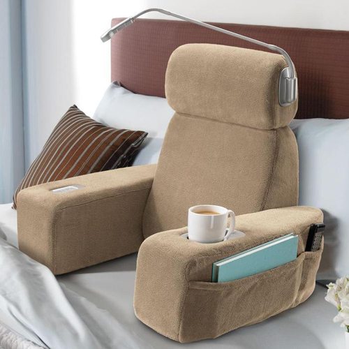 massaging bed rest pillow