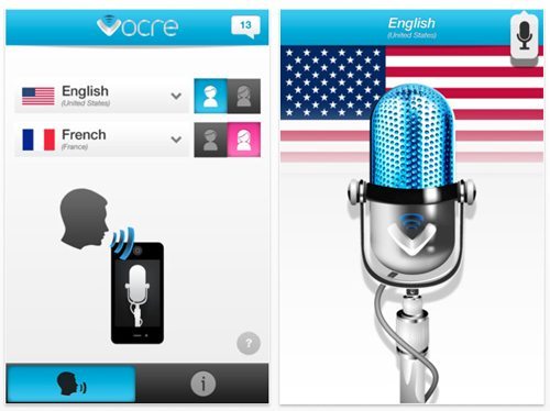 vocre translation app iphone