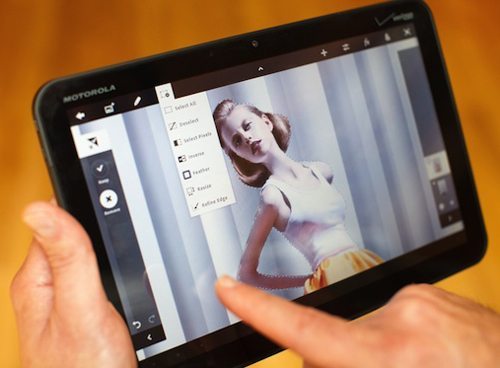 Edit Photos On Your Tablet With Adobe Photoshop The Gadgeteer