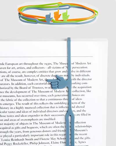 fingerpoint bookmark