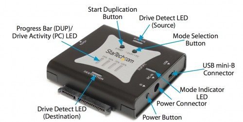 StarTech Portable eSATA USB to SATA Standalone HDD Hard Drive