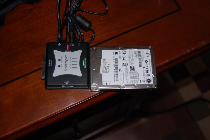 StarTech Portable eSATA USB to SATA Standalone HDD Hard Drive