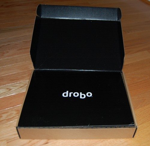DroboS BOX Open Black