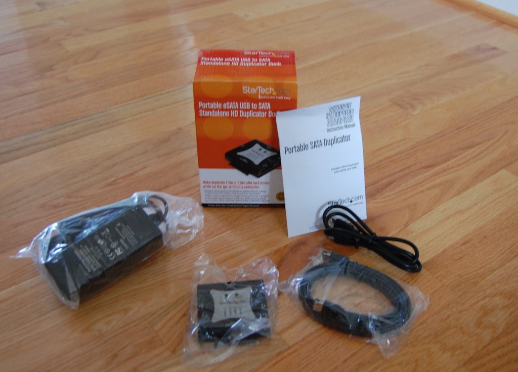 StarTech Portable eSATA USB to SATA Standalone HDD Hard Drive