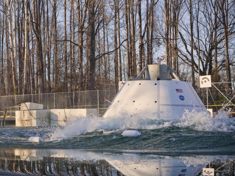 Splash Down for the Orion NASA Prepares For Manned Deep Space
