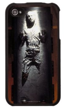 han solo carbonite iphone case