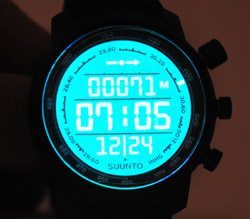 suunto elementum glowing