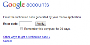 Google Code Verification Android Google 2 Step Authentication Review - The Gadgeteer