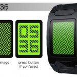 Kisai Optical Illusion Touchscreen Watch from Tokyoflash Japan