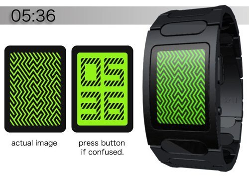 kisai optical illusion watch