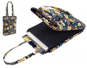 vera bradley laptop tote