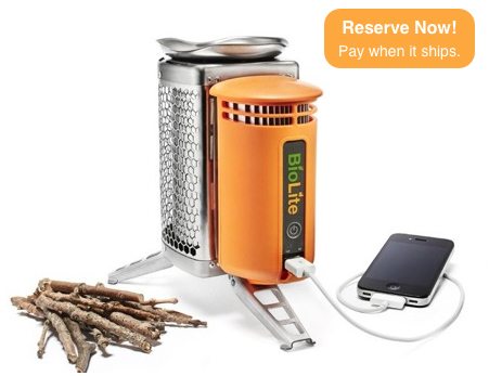 biolite camp stove charger