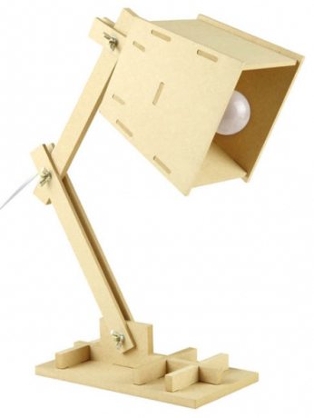 Cardboard best sale desk lamp