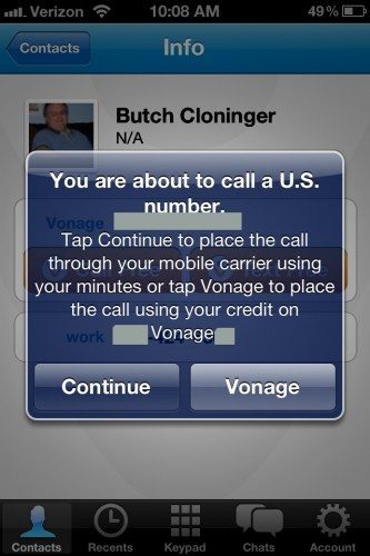 vonage mobile app 12