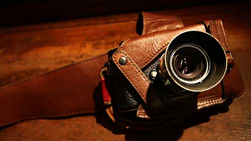 handmade camera bag