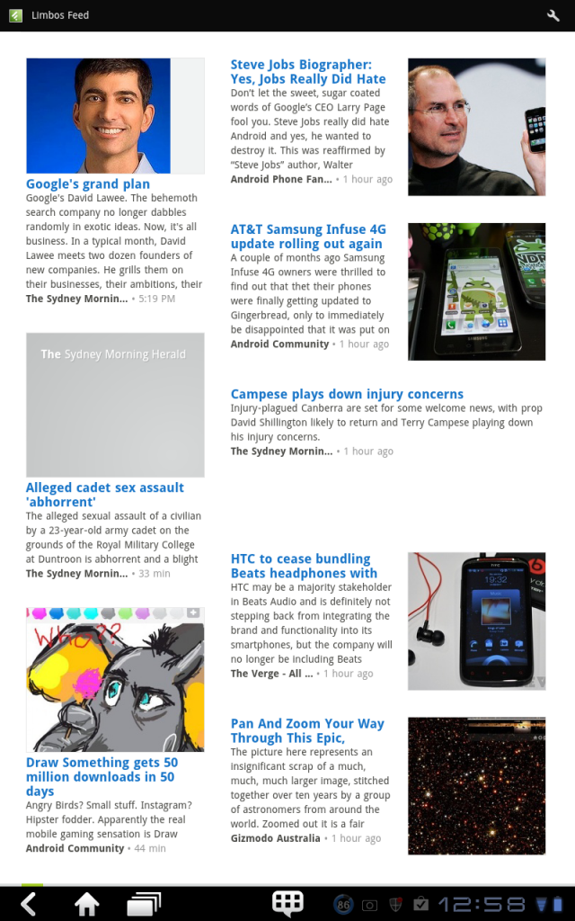 Feedly News Aggregator Review - The Gadgeteer