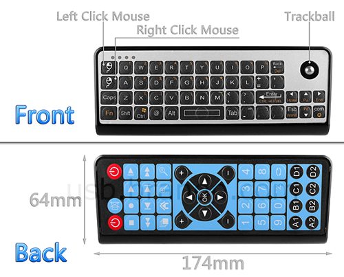 brando keyboard and remote control