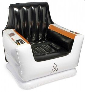 star trek captains chair