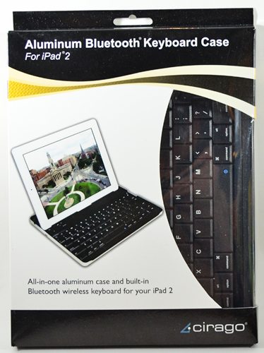 cirago aluminum bluetooth keyboard case ipad2 1