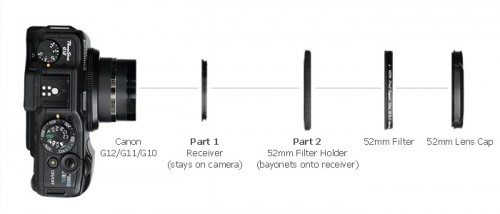 Add Filters to Canon, Fuji, or Olympus Cameras with a Lensmate Adapter ...