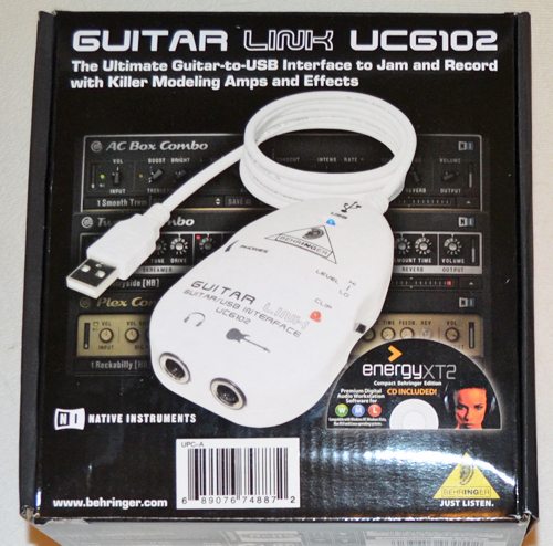 behringer guitar link ucg102 1