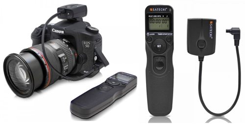 How to use a DSLR Timer Remote 