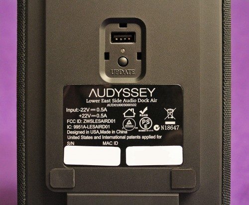Audyssey Audio Dock Air 4