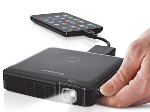 brookstone hdmi pocket projector