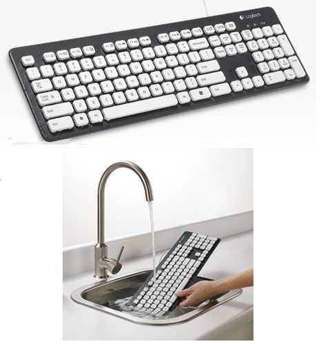 logitech washable keyboard k310