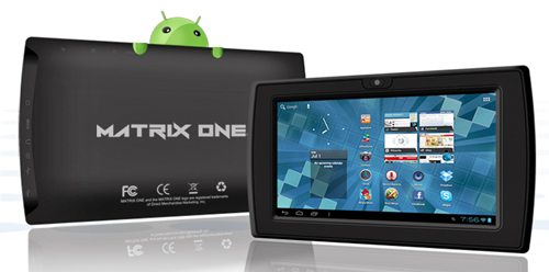 matrix one android tablet