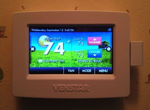 venstar colortouch 12