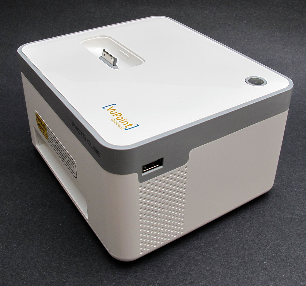 VuPoint Solutions Photo Cube Photo Printer Review - The Gadgeteer