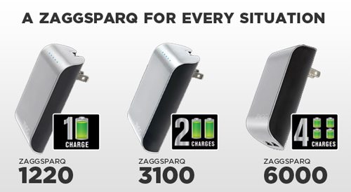 zaggsparq chargers